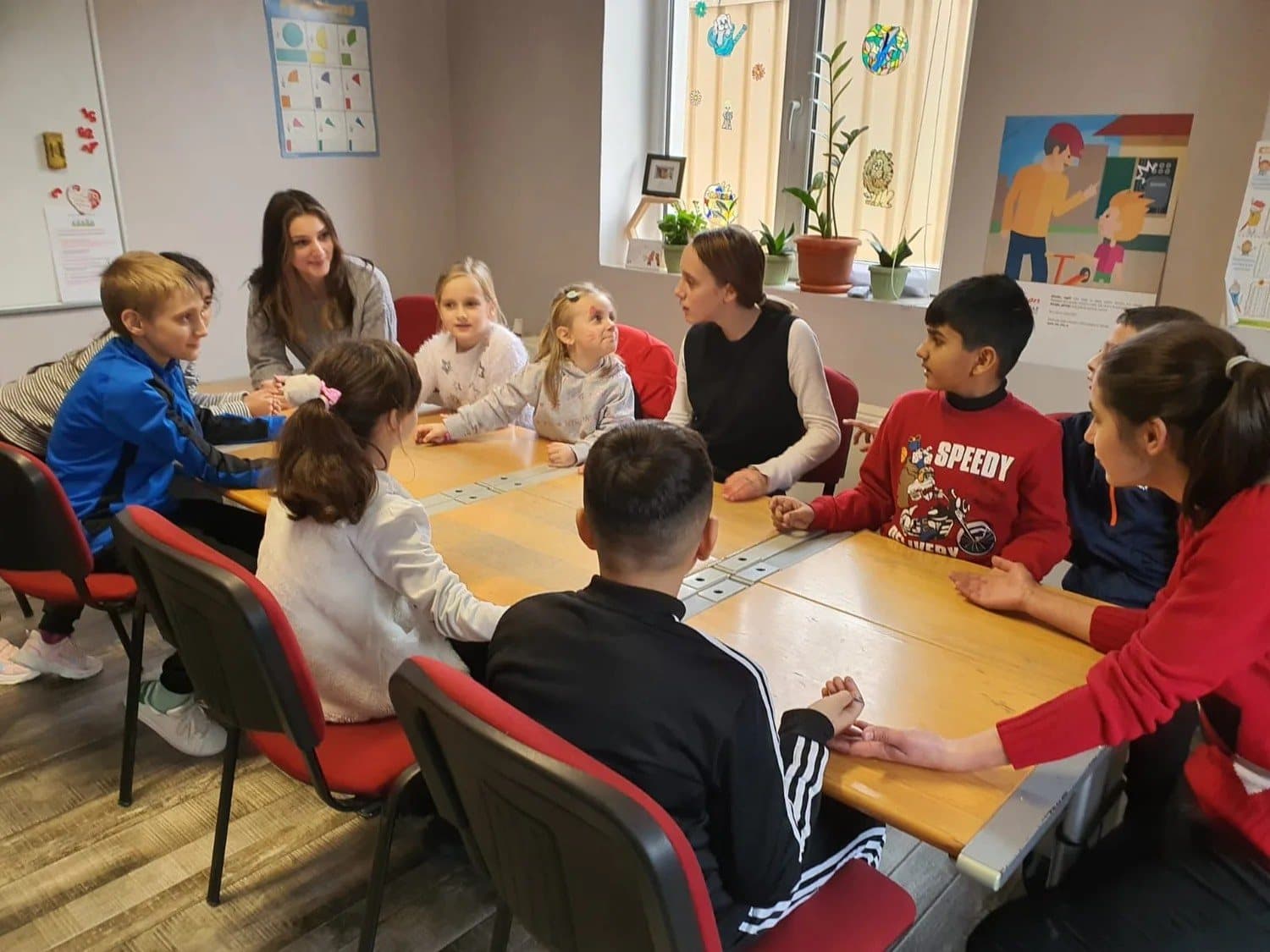 Tutoring at the Day Center